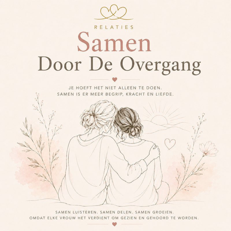 Cover van Samen Door De Overgang