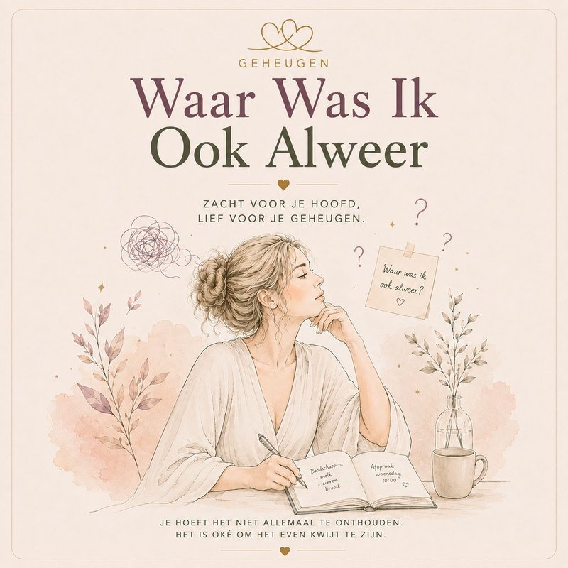 Cover van Waar Was Ik Ook Alweer